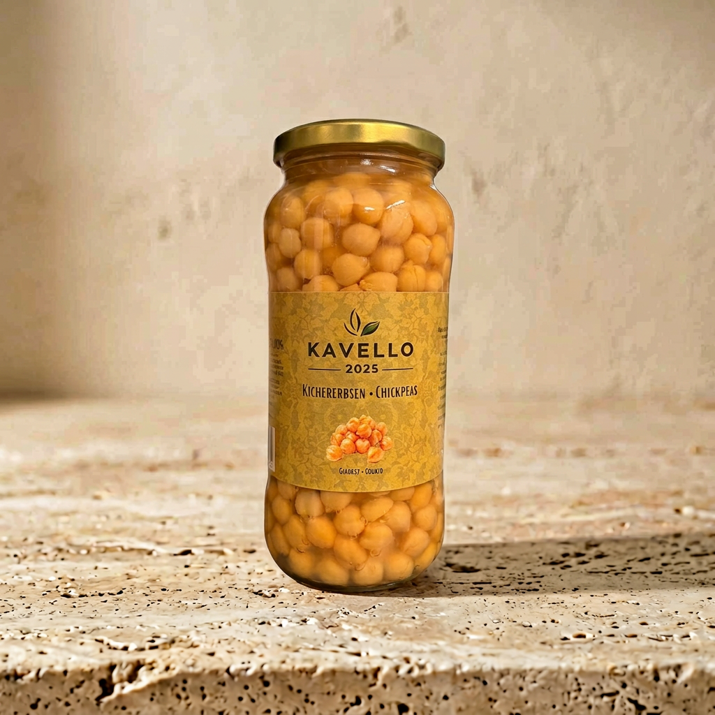 KAVELLO Kichererbsen im Glas